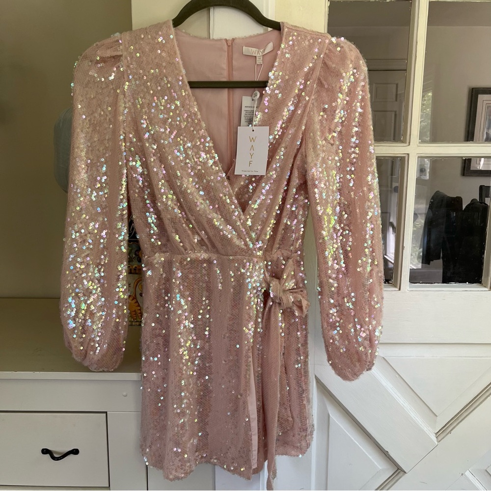 WAYF Flash Sequin Mini Dress - Picture 14 of 16